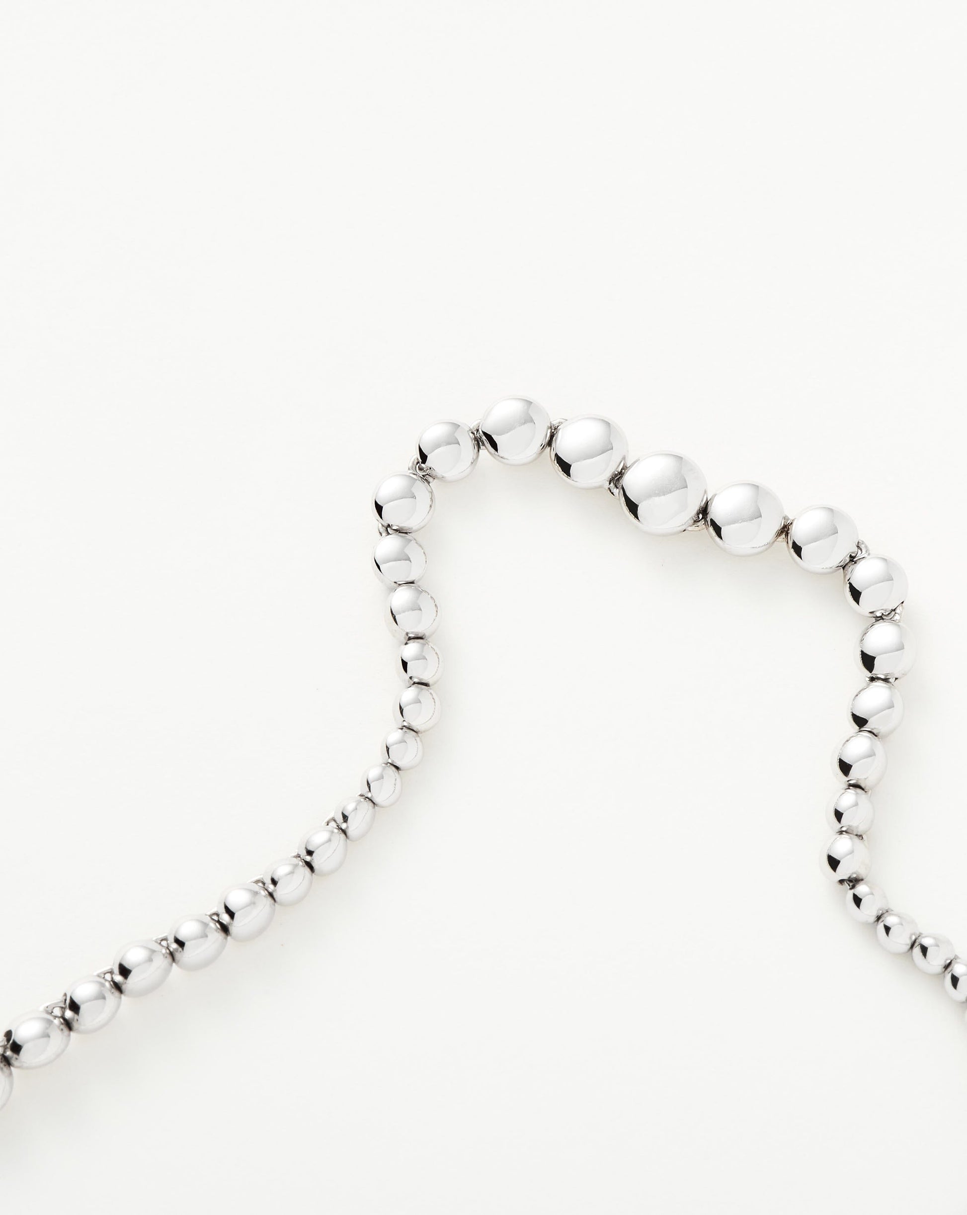 Articulated Beaded Choker | Sterling Silver Necklaces Missoma