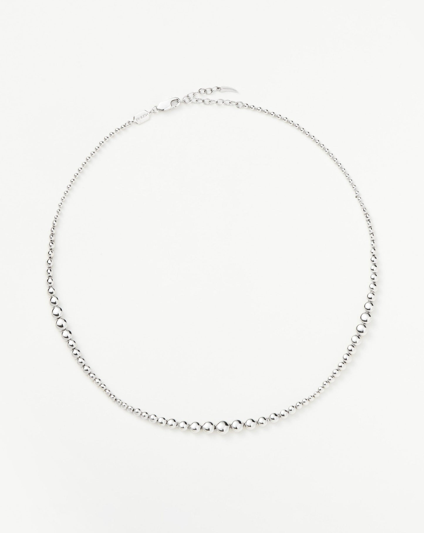 Articulated Beaded Choker | Sterling Silver Necklaces Missoma