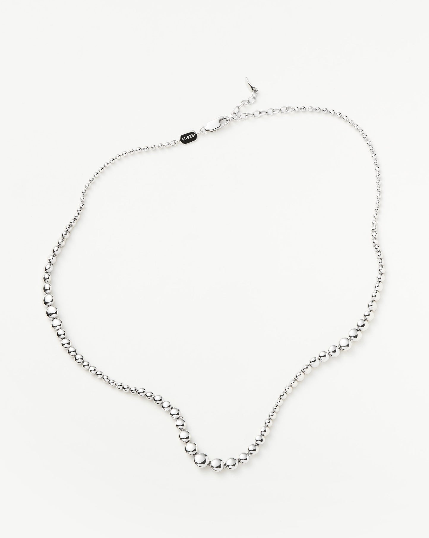 Articulated Beaded Choker | Sterling Silver Necklaces Missoma