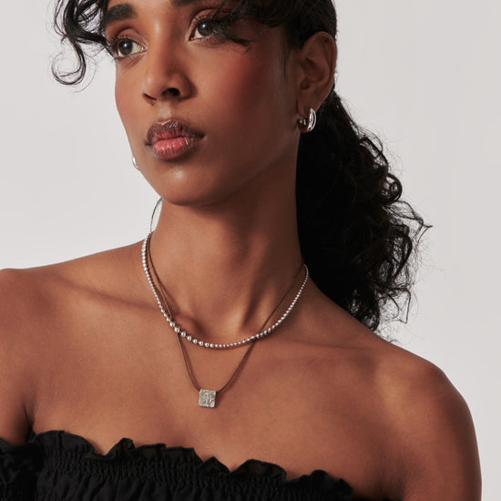 Articulated Beaded Choker | Sterling Silver Necklaces Missoma
