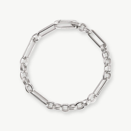 Axiom Chain Bracelet | Silver Plated Bracelets Missoma