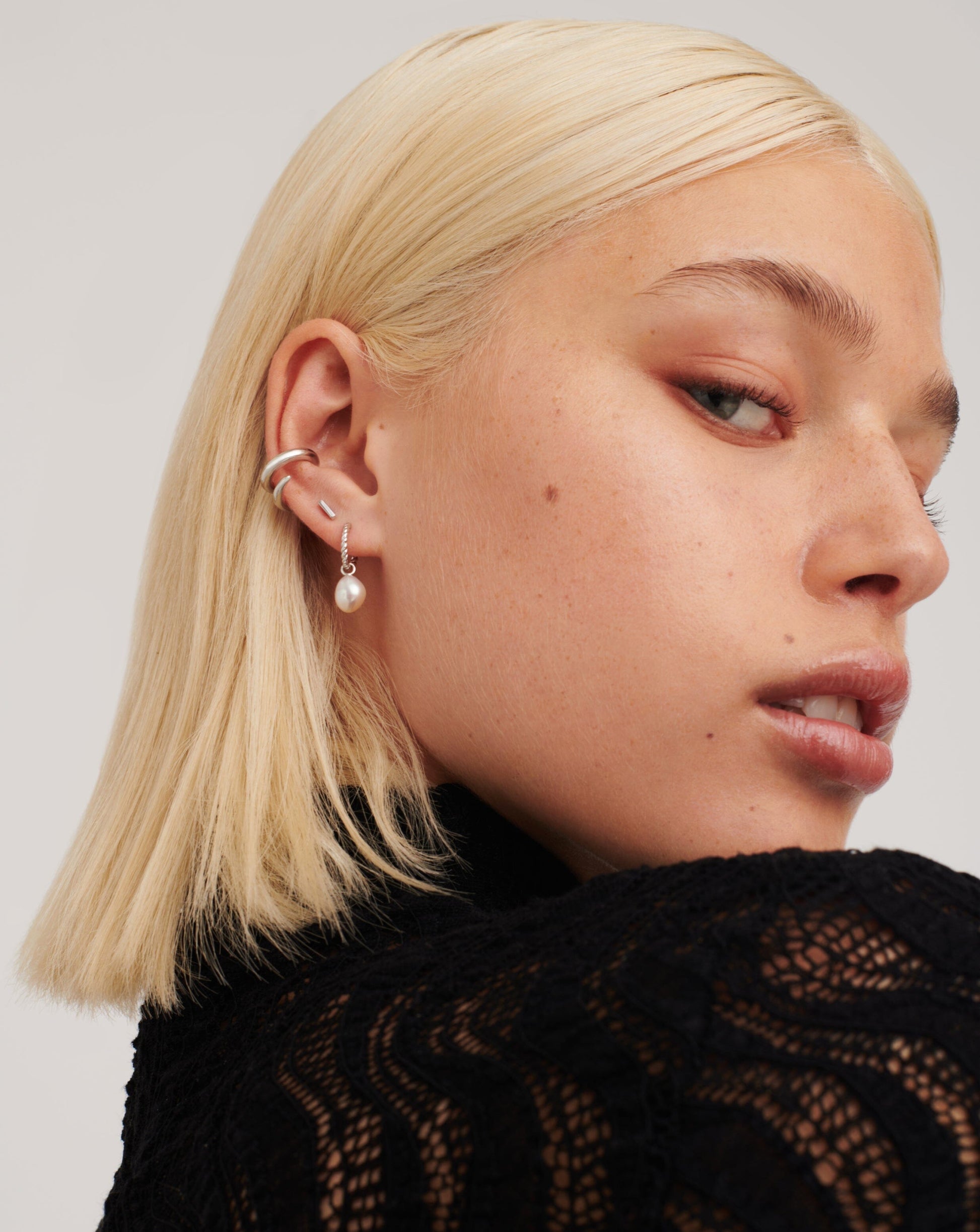 Bar Stud Earrings | Sterling Silver Earrings Missoma