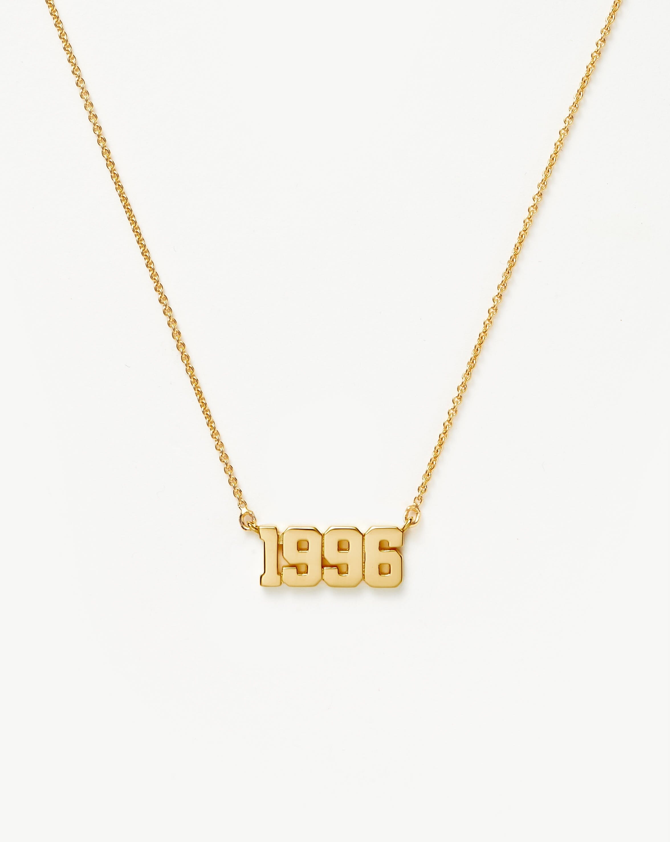 1996 necklace on sale real gold