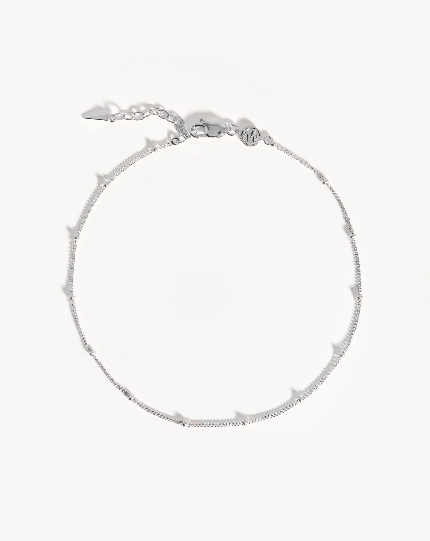 Bobble Chain Anklet | Sterling Silver Anklets Missoma