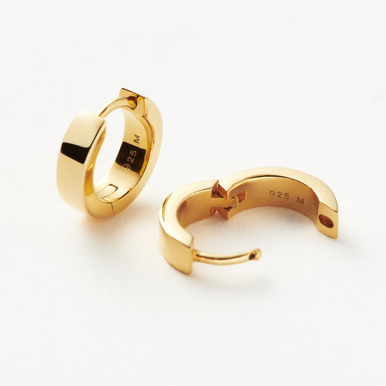 Chubby Huggies | 18ct Gold Plated Vermeil Earrings Missoma