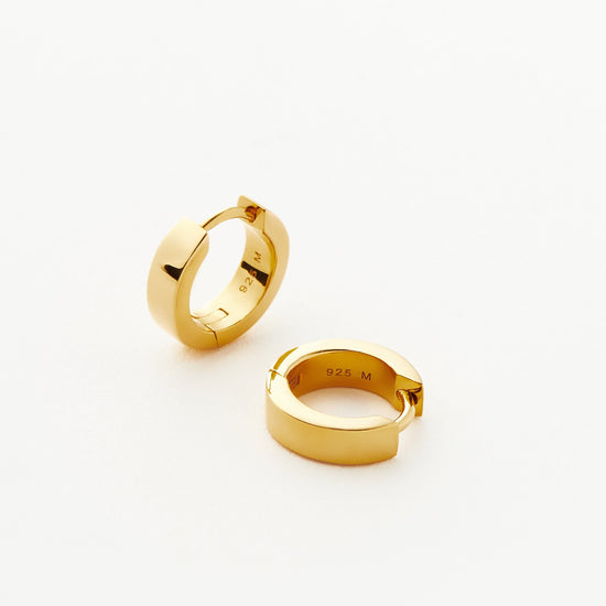 Chubby Huggies | 18ct Gold Plated Vermeil Earrings Missoma
