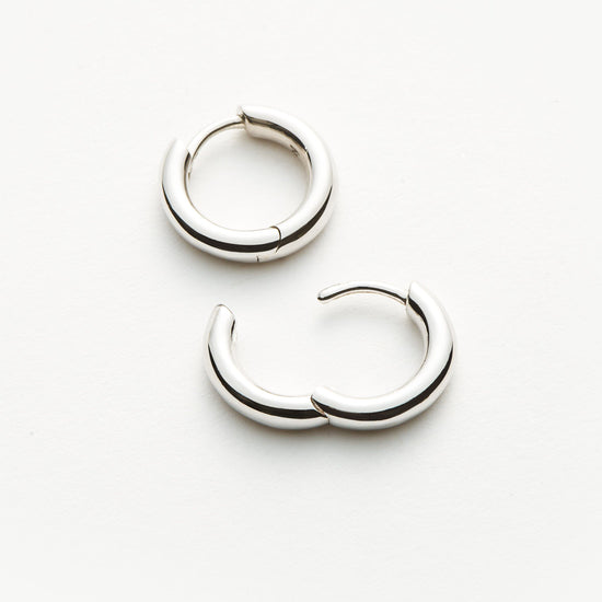 Classic Tunnel Mini Hoop Earrings | Sterling Silver Earrings Missoma