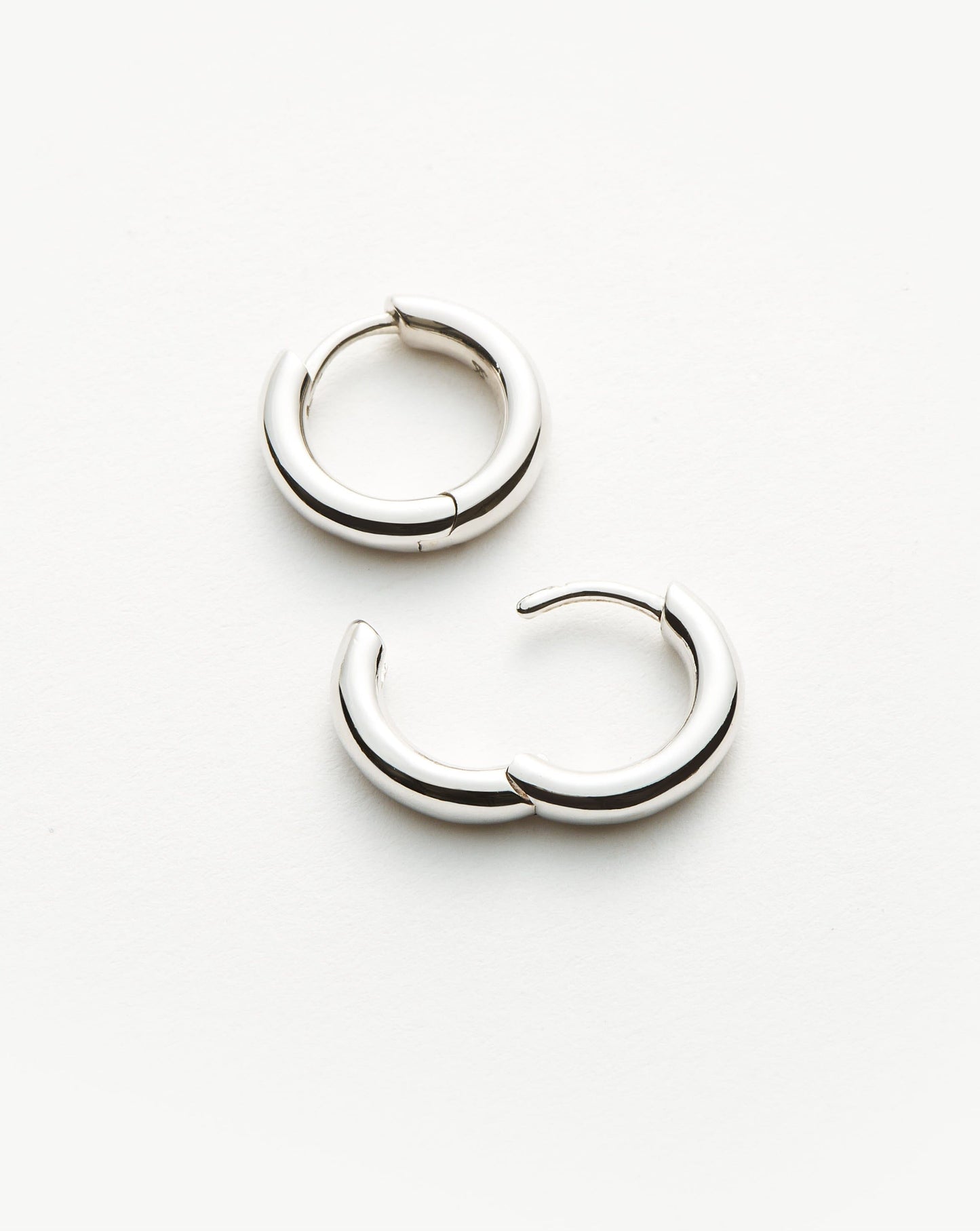 Classic Tunnel Mini Hoop Earrings | Sterling Silver Earrings Missoma