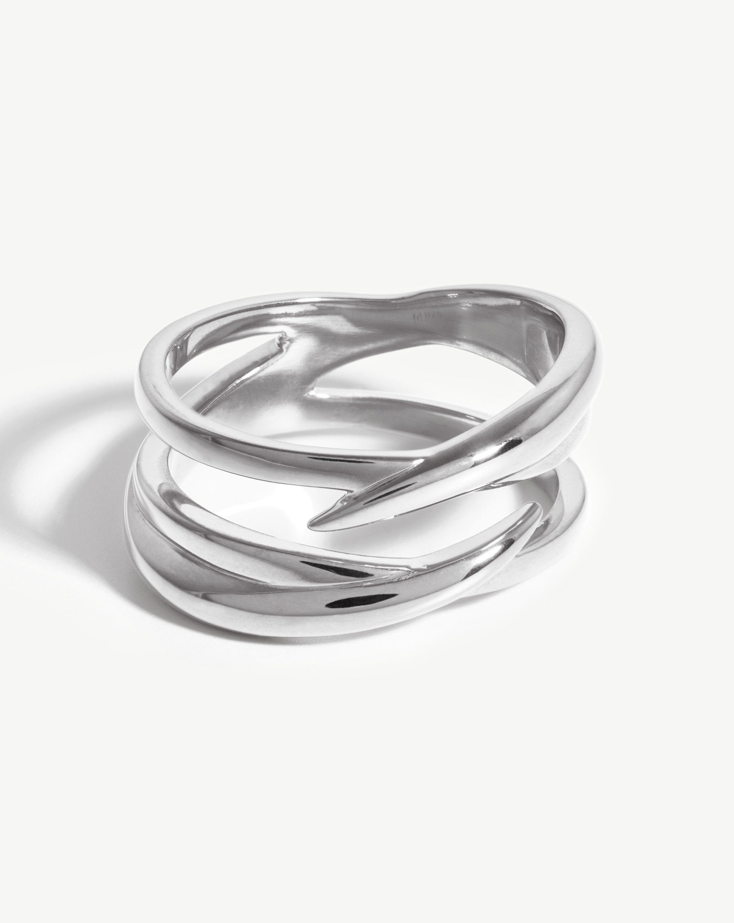 Claw Entwine Ring | Sterling Silver