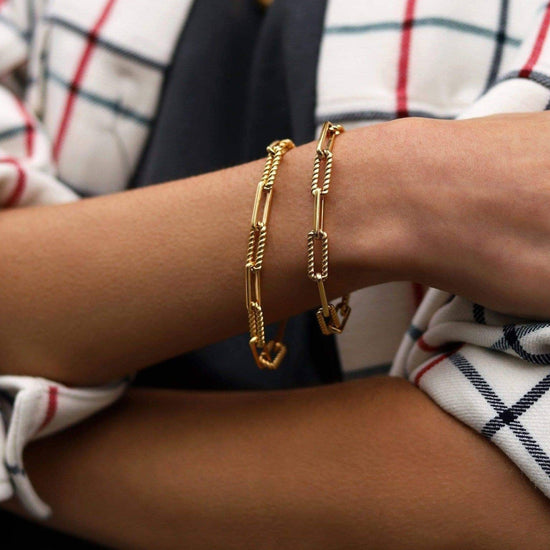 Coterie Chain Bracelet | 18ct Gold Plated Bracelets Missoma