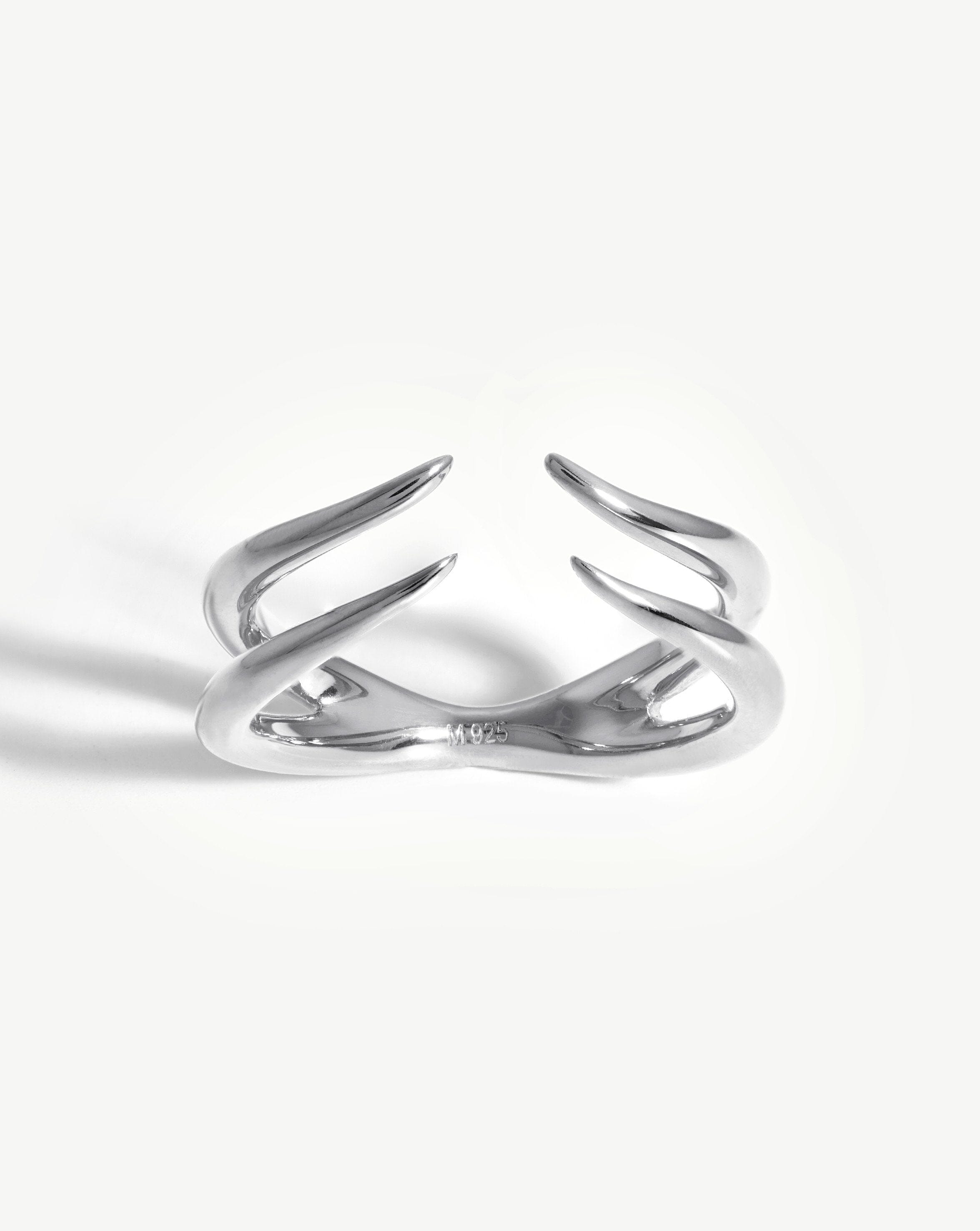 Sterling silver open ring 2025