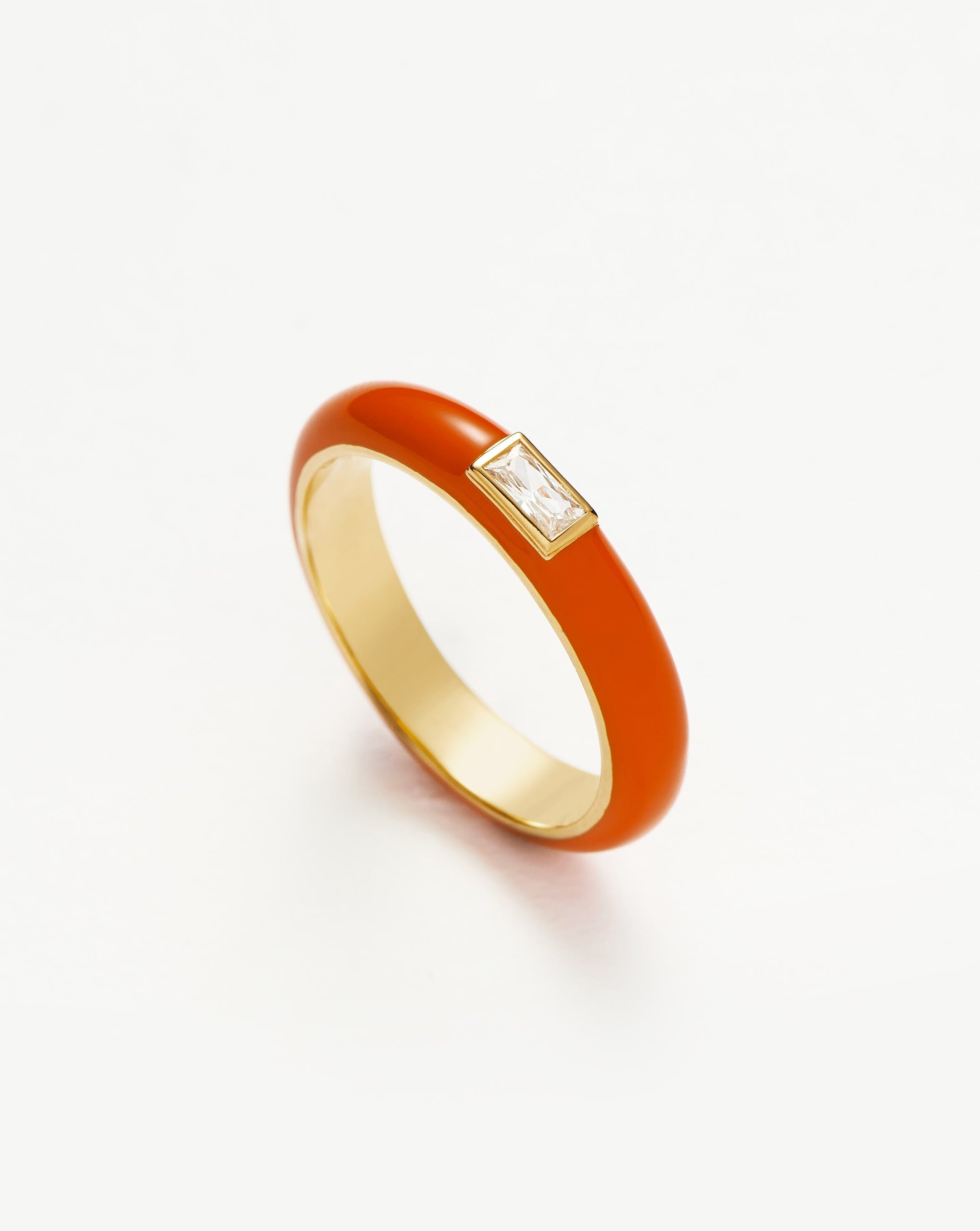 Stackable stone deals rings