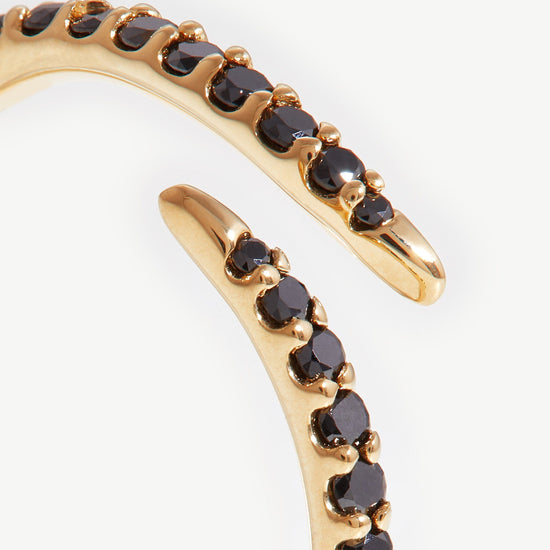 Fine Open Claw Ring | 14ct Solid Gold/Black Diamond Rings Missoma