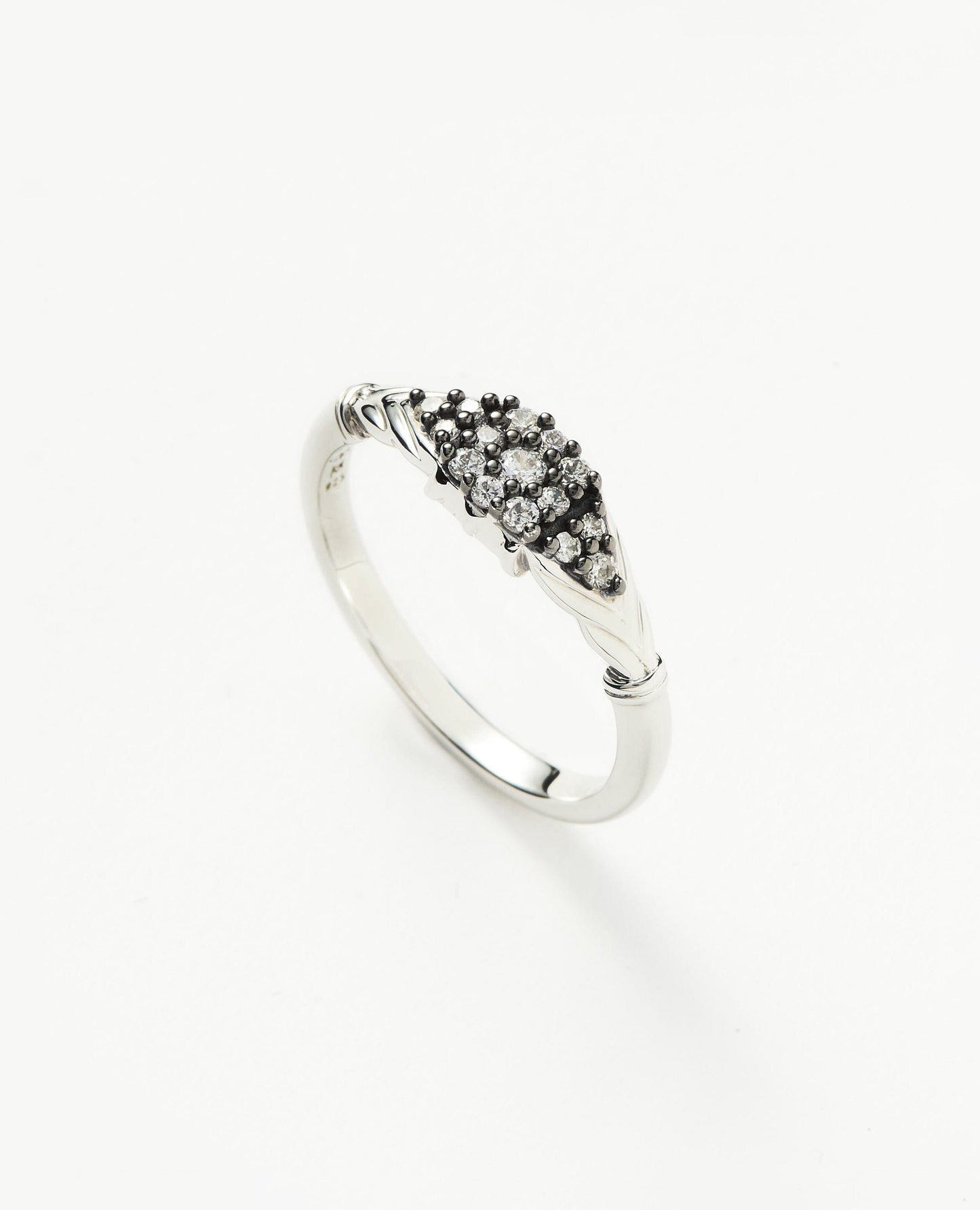 Harris Reed Gilded Pave Ring | Sterling Silver/Cubic Zirconia Rings Missoma Sterling Silver/Cubic Zirconia J