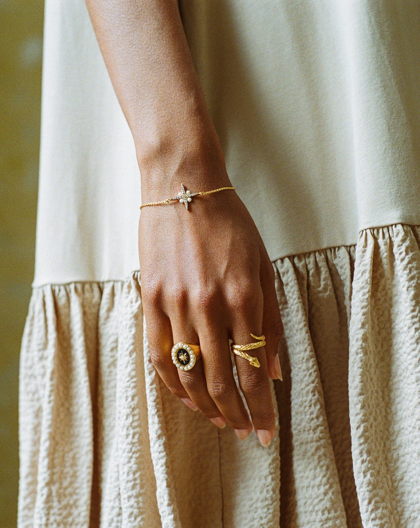 Harris Reed Pearl North Star Bracelet Bracelets Missoma