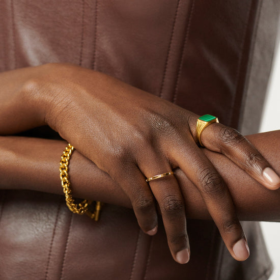 Interstellar Star Studded Ring | 18ct Gold Plated Vermeil Rings Missoma