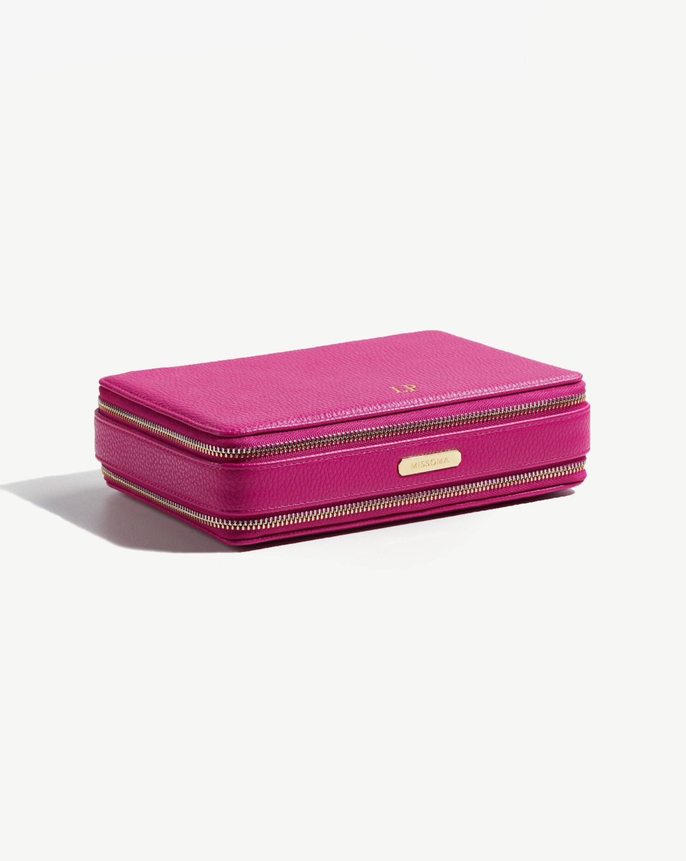 Large Jewellery Case Fuchsia Pink Missoma
