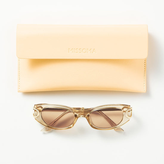 Le Specs Hydrus Link Oval Sunglasses | Fawn Accessories Missoma