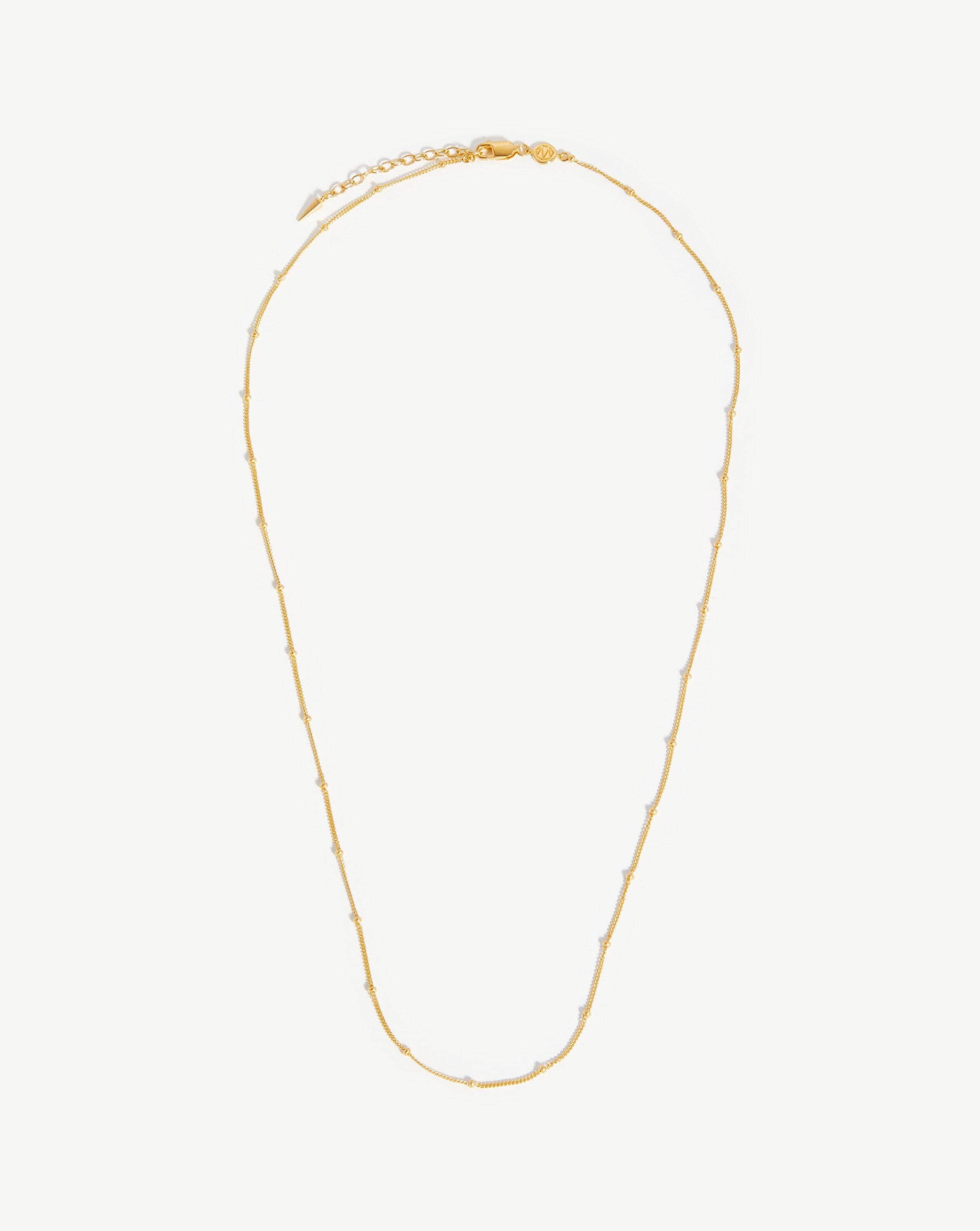 Missoma gold bobble chain choker Clearance