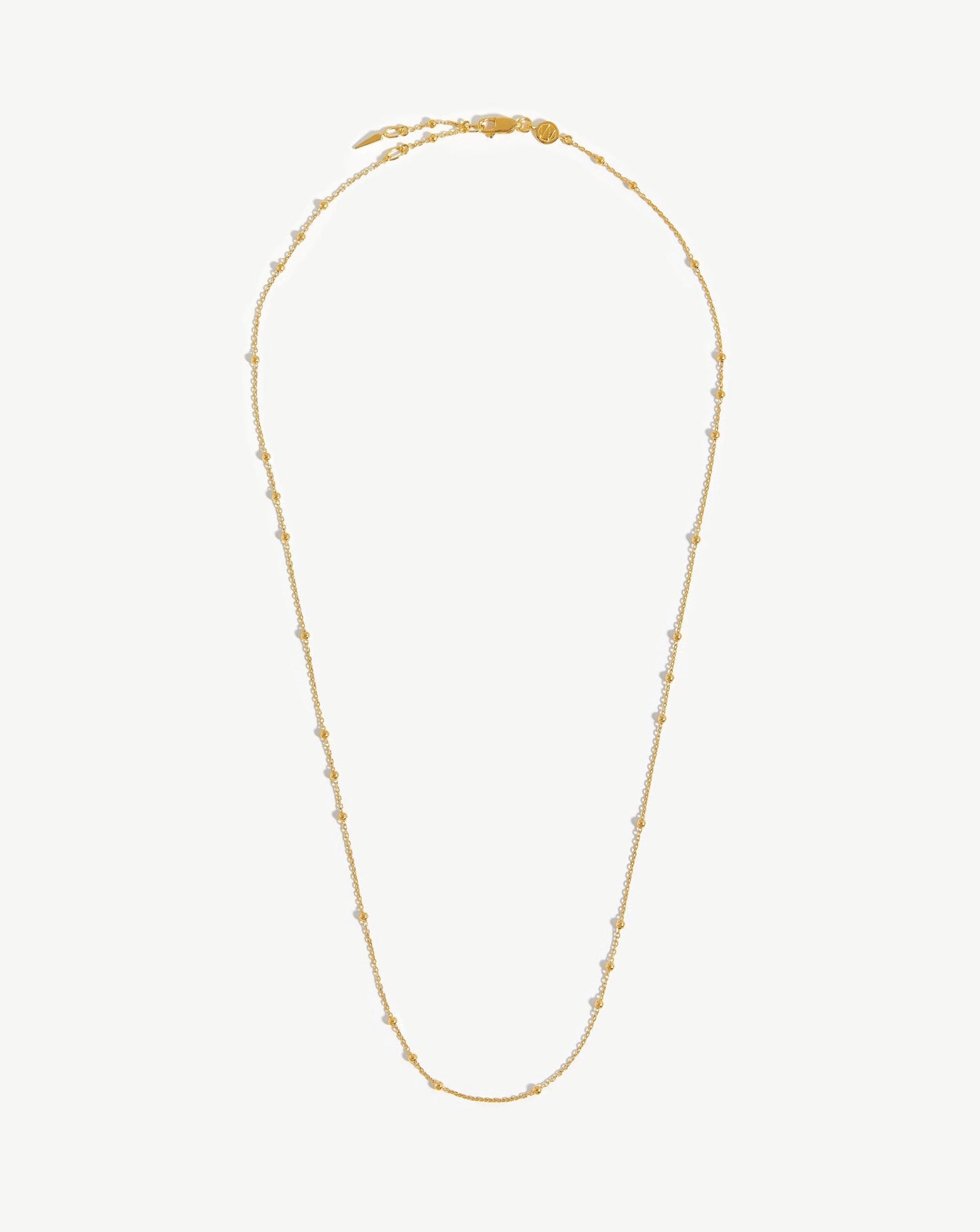 Long Orb Chain Necklace | 18ct Gold Plated Vermeil Necklaces Missoma