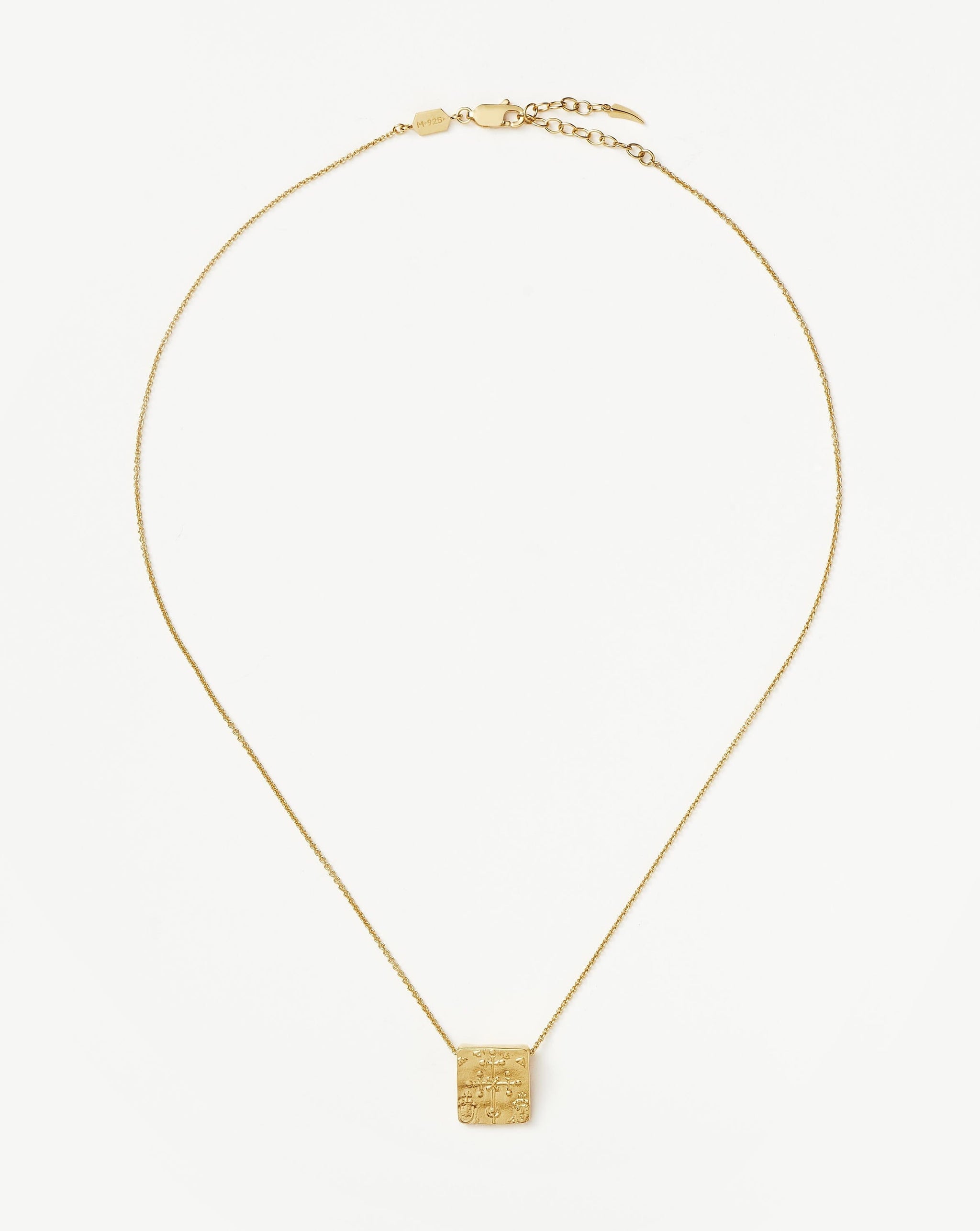 Lucy Williams Byzantine Coin Pendant Necklace | 18ct Gold Plated Vermeil Necklaces Missoma