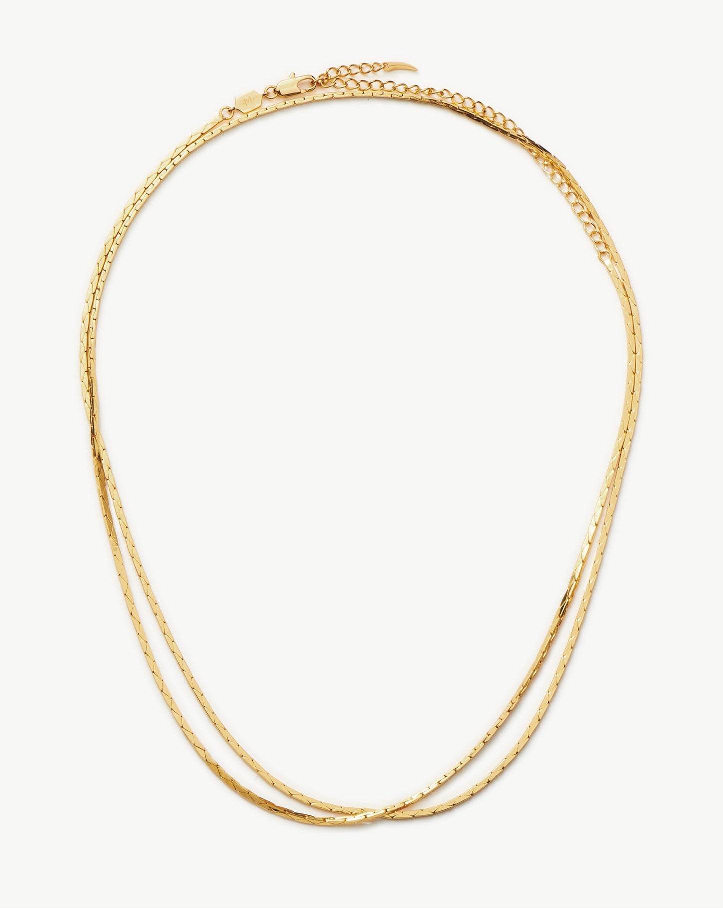Lucy Williams Cobra Snake Belly Chain | 18ct Gold Plated Necklaces Missoma