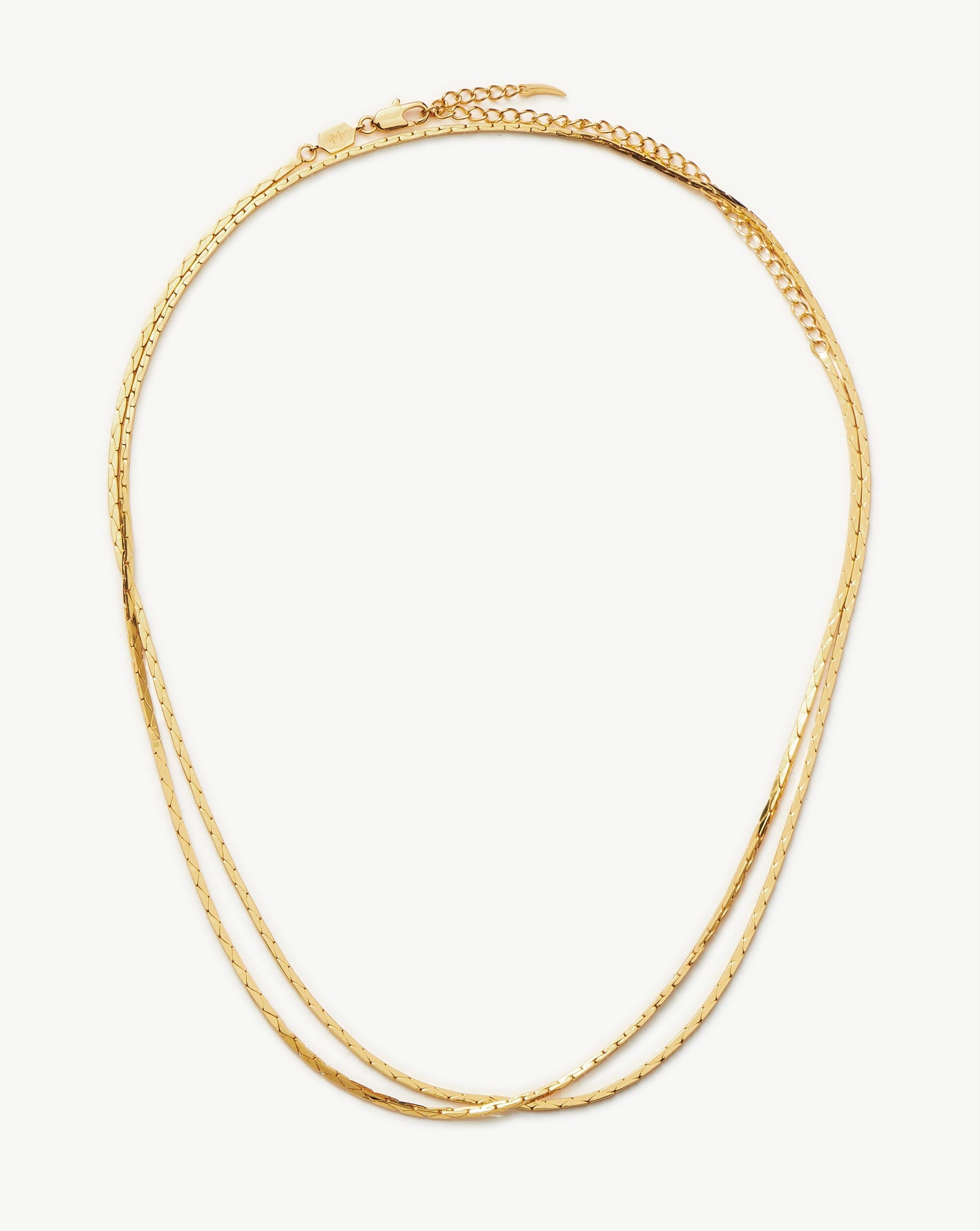 Lucy Williams Cobra Snake Belly Chain | 18ct Gold Plated Necklaces Missoma