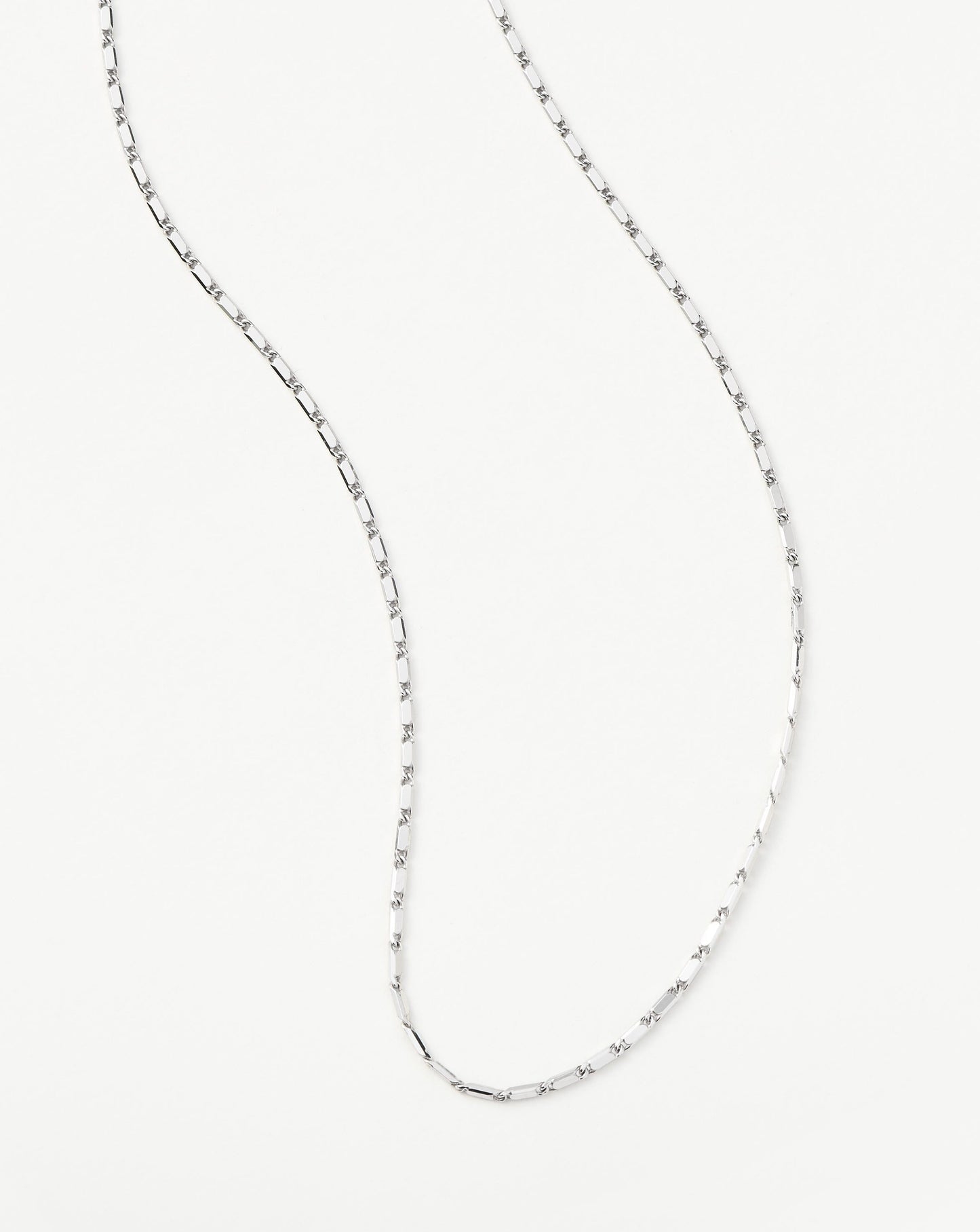 Lucy Williams Horizon Link Chain Necklace | Sterling Silver Necklaces Missoma