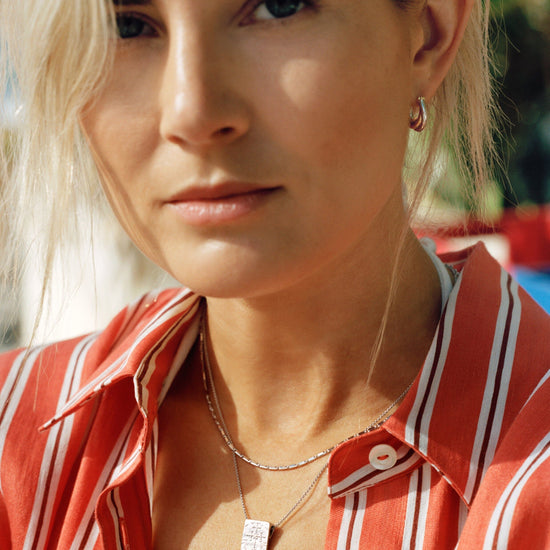 Lucy Williams Horizon Link Chain Necklace | Sterling Silver Necklaces Missoma