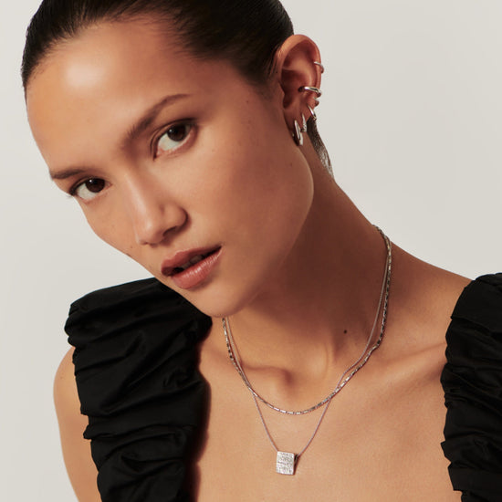 Lucy Williams Horizon Link Chain Necklace | Sterling Silver Necklaces Missoma