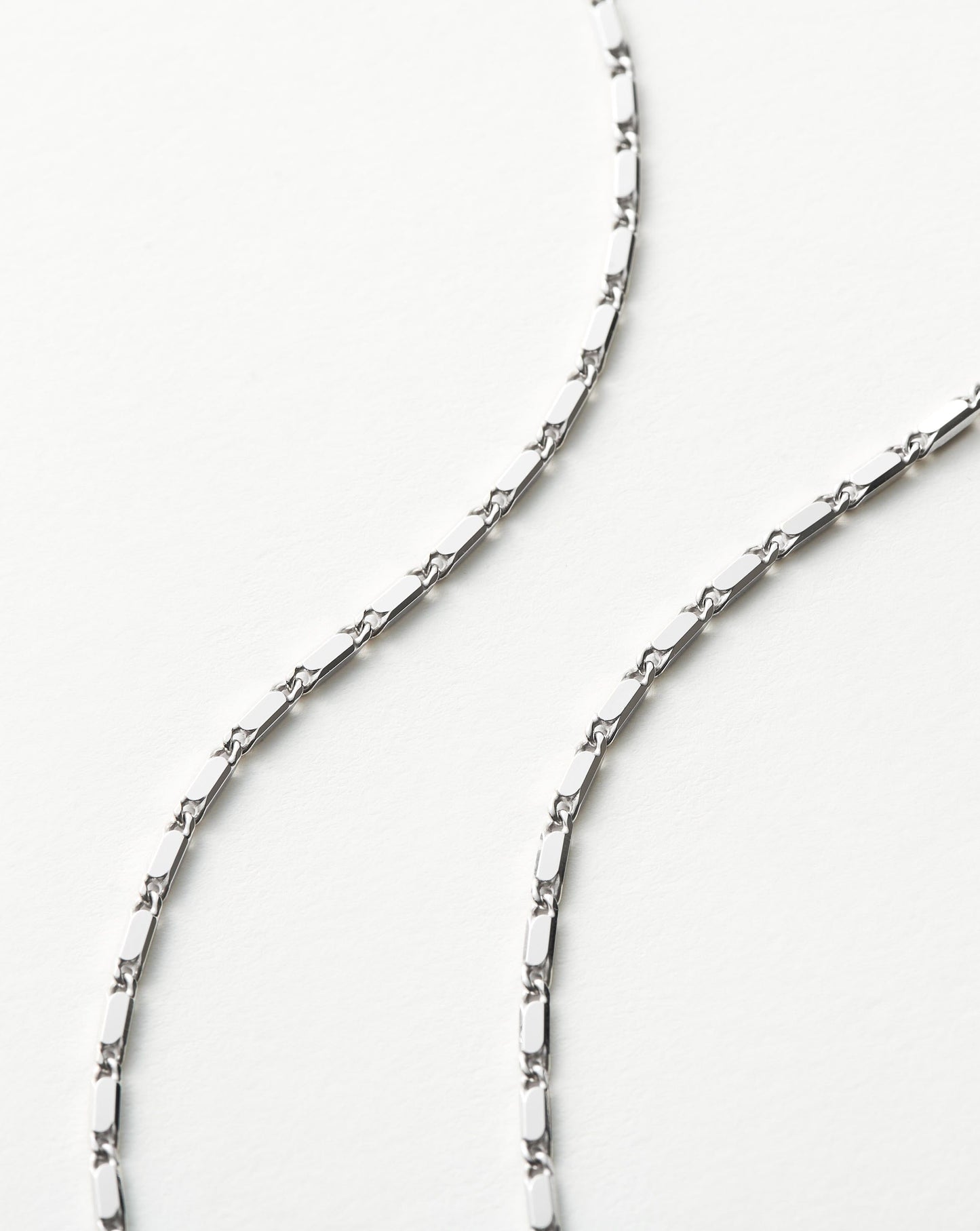 Lucy Williams Horizon Link Chain Necklace | Sterling Silver Necklaces Missoma