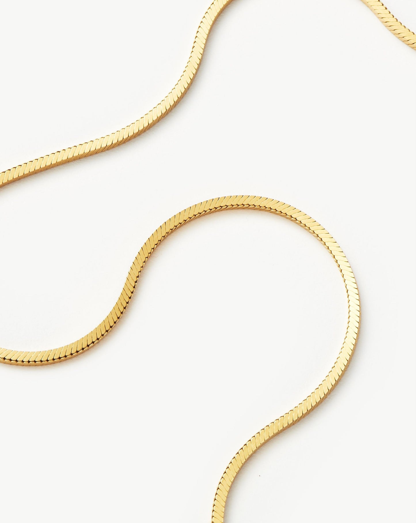 Lucy Williams Medium Square Snake Chain Necklace Necklaces Missoma
