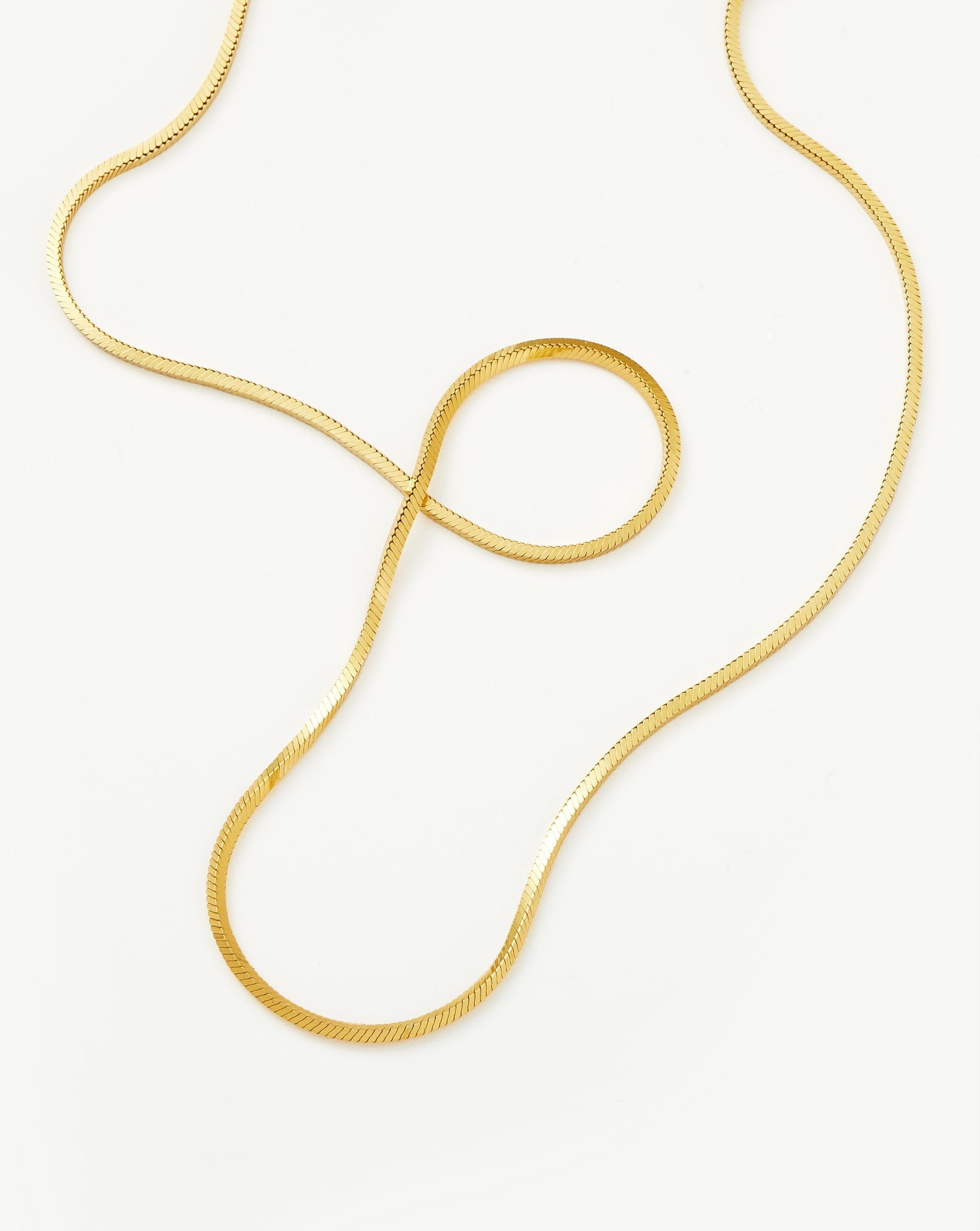 Lucy Williams Medium Square Snake Chain Necklace Necklaces Missoma