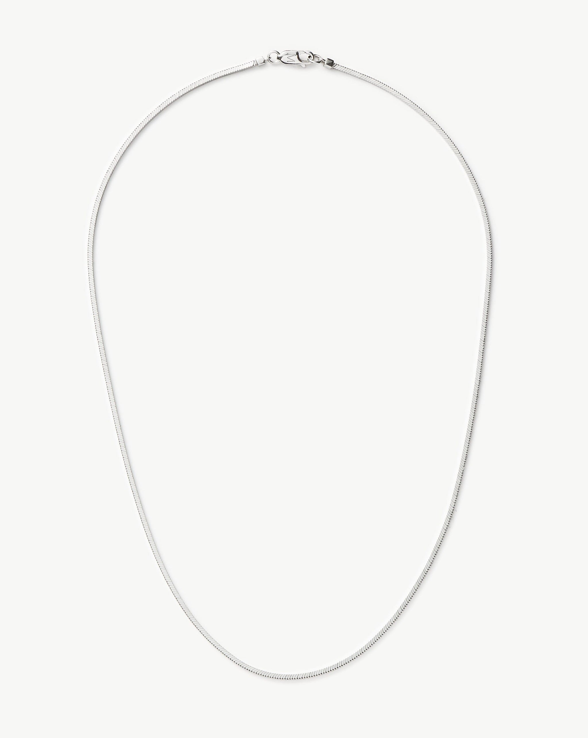 Lucy Williams Medium Square Snake Chain Necklace Necklaces Missoma