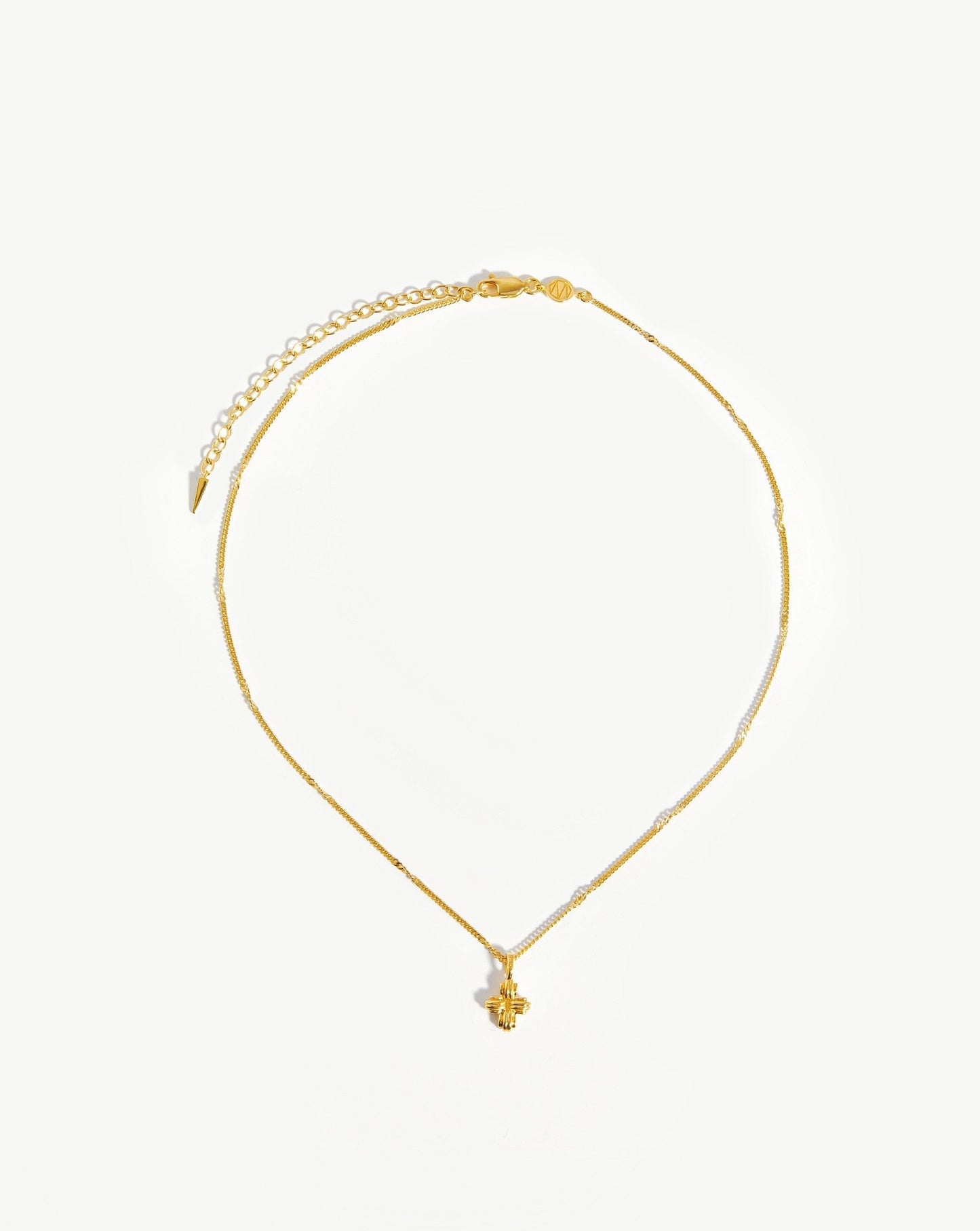 Lucy Williams Mini Ridge Cross Necklace Necklaces Missoma