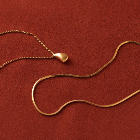 Lucy Williams Short Square Snake Chain Necklace Necklaces Missoma
