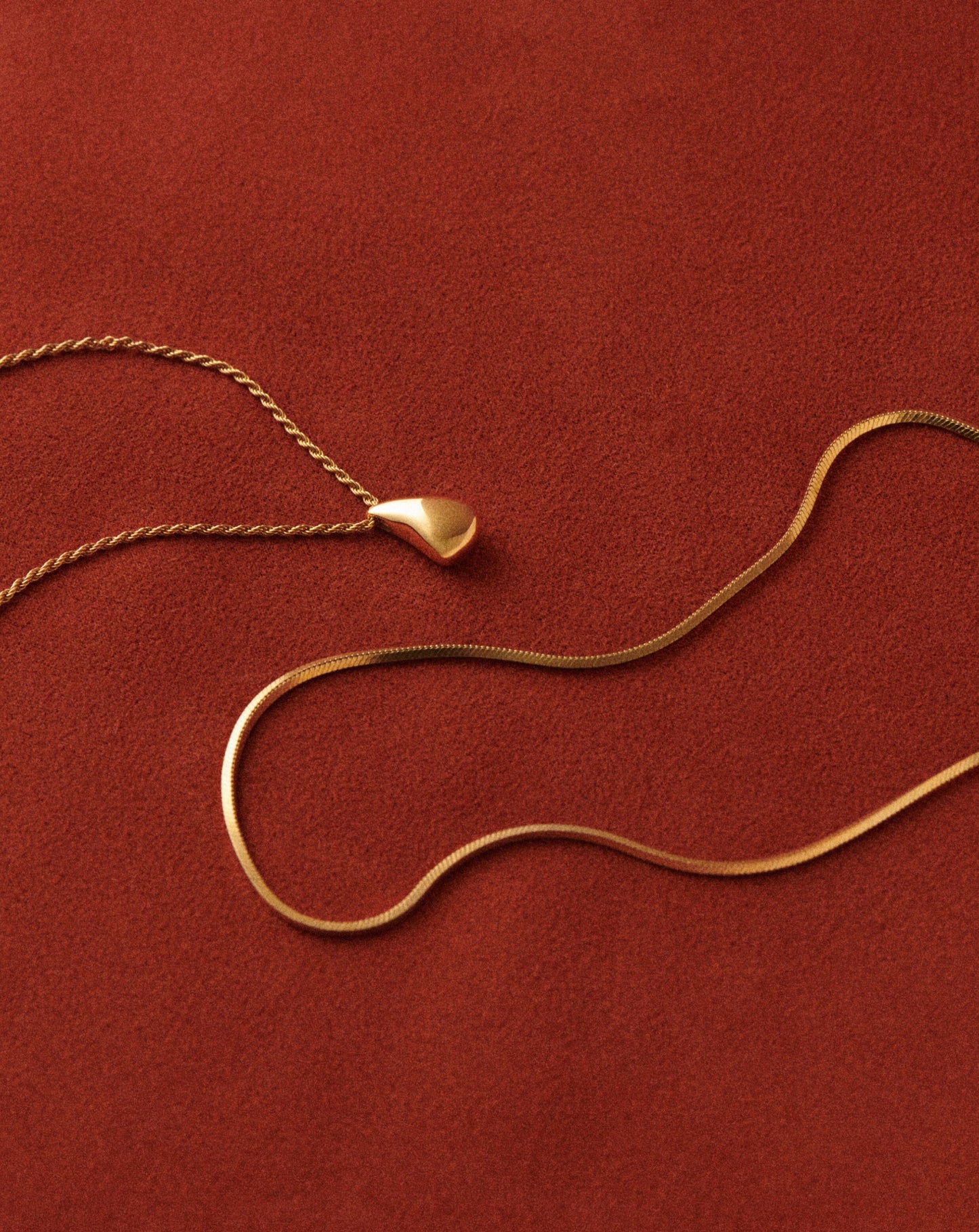 Lucy Williams Short Square Snake Chain Necklace Necklaces Missoma