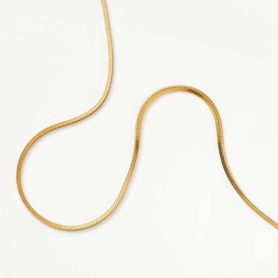 Lucy Williams Short Square Snake Chain Necklace Necklaces Missoma