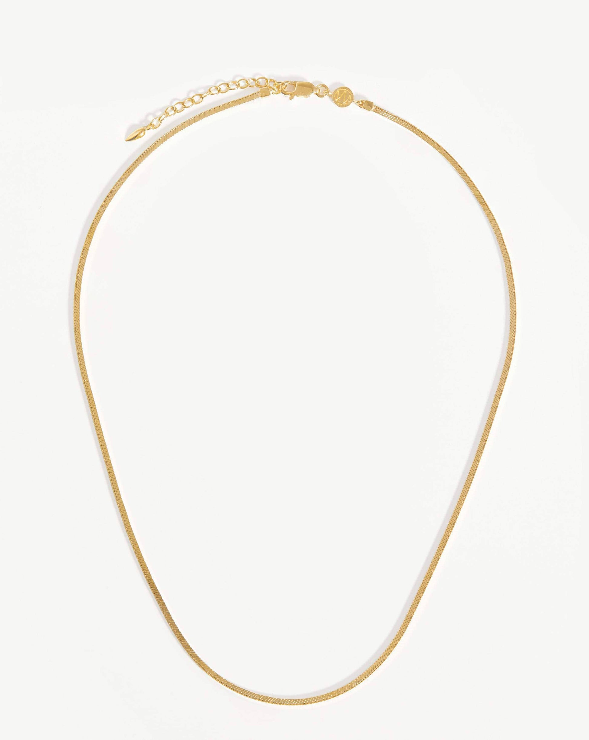 Lucy Williams Square Snake Chain Necklace Necklaces Missoma