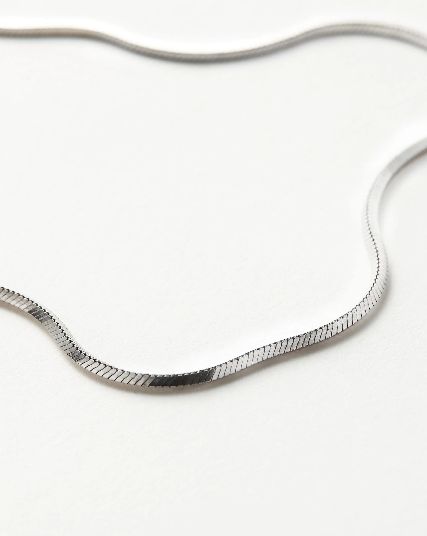 Lucy Williams Square Snake Chain Necklace Necklaces Missoma