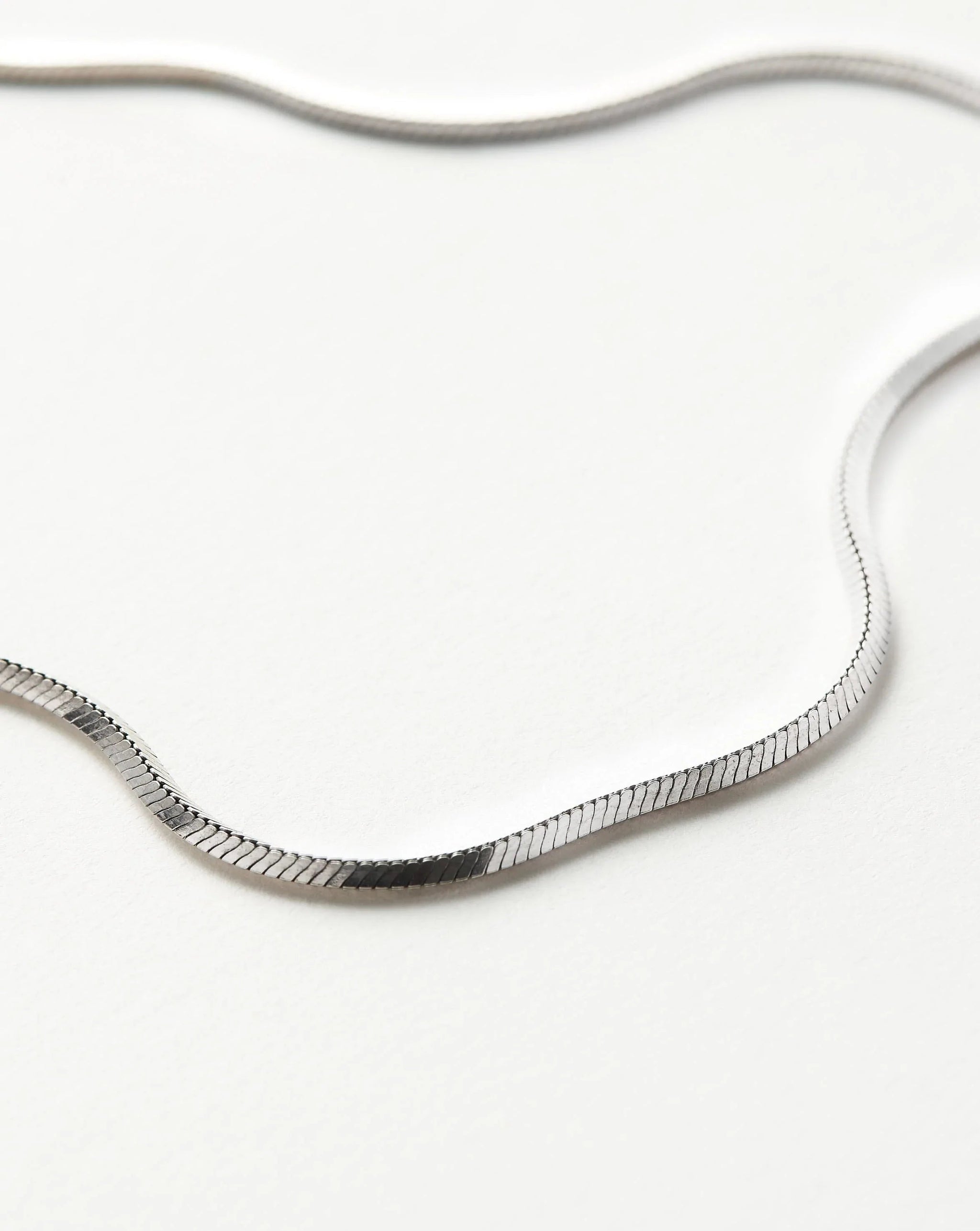 Lucy Williams Square Snake Chain Necklace Necklaces Missoma