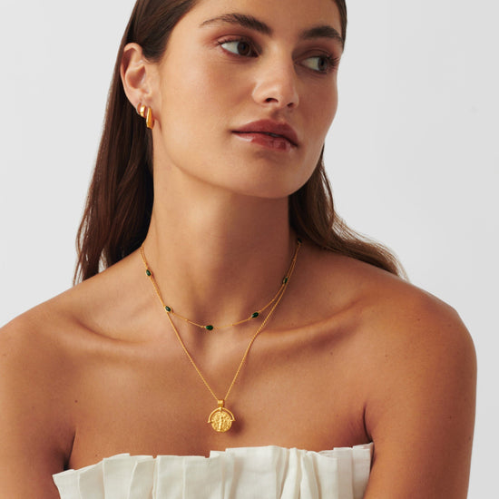 Magma Gemstone Charm Choker Choker Missoma