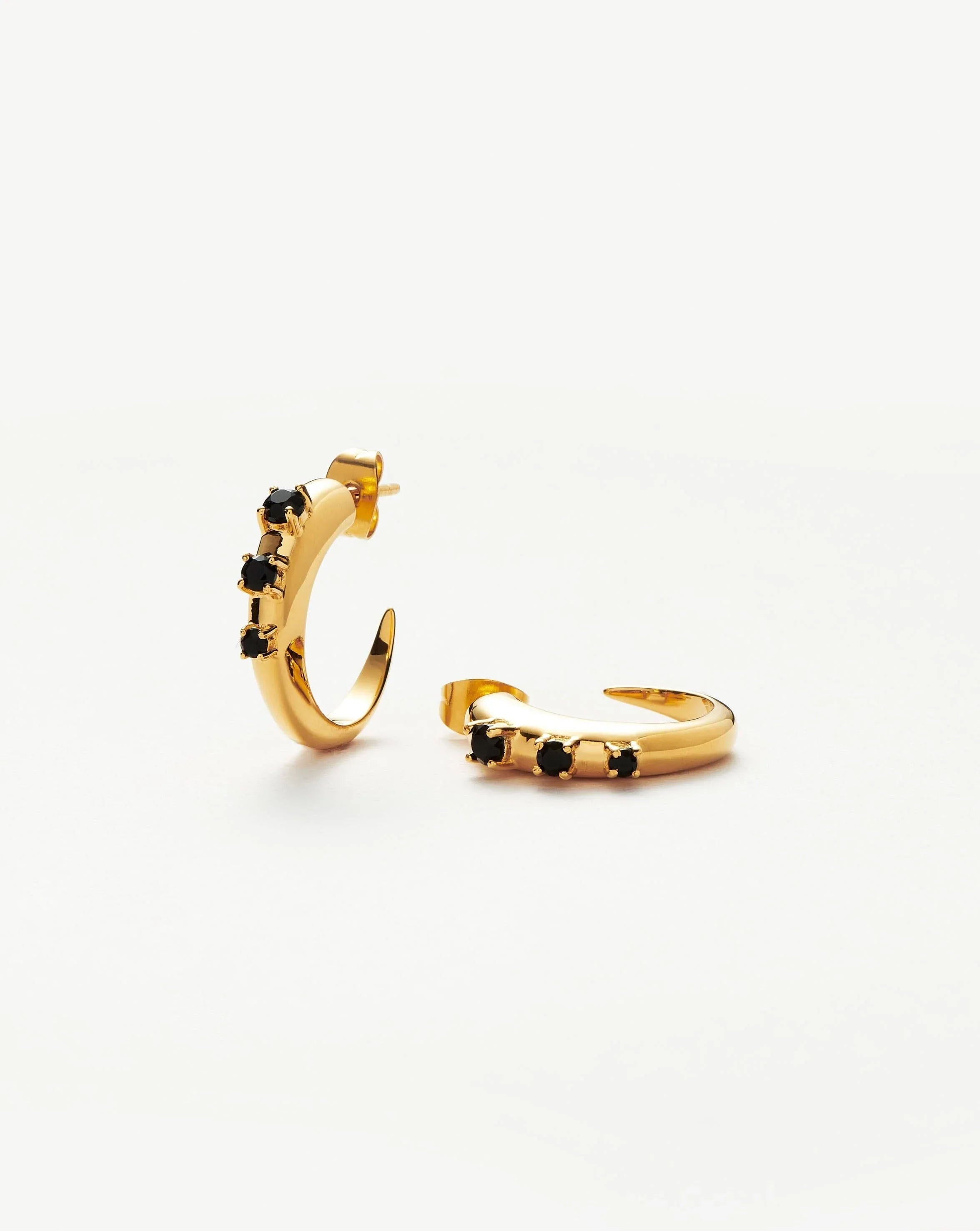 Small Claw Studded Hoop Earrings Missoma