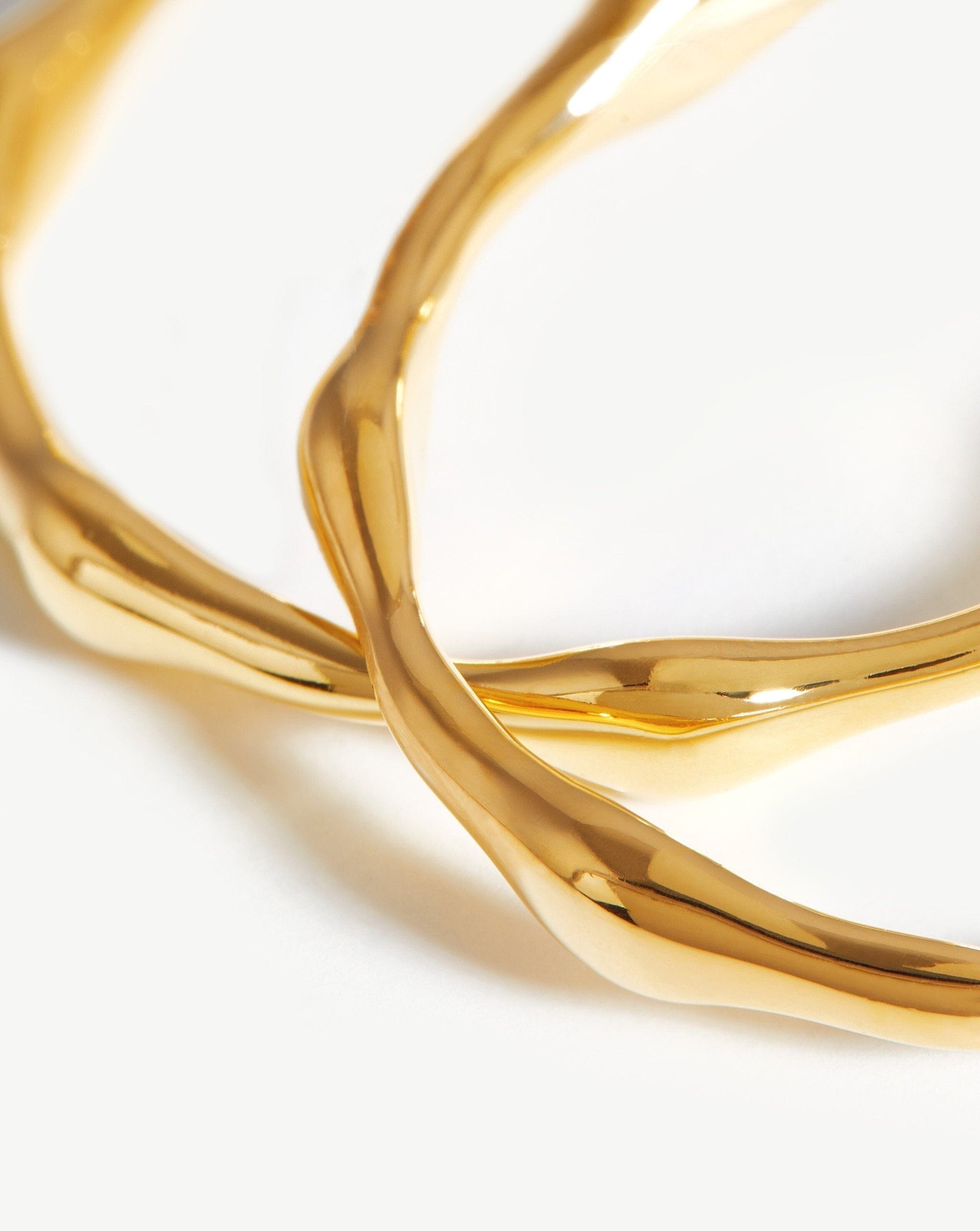 Medium Molten Hoop Earrings Earrings Missoma