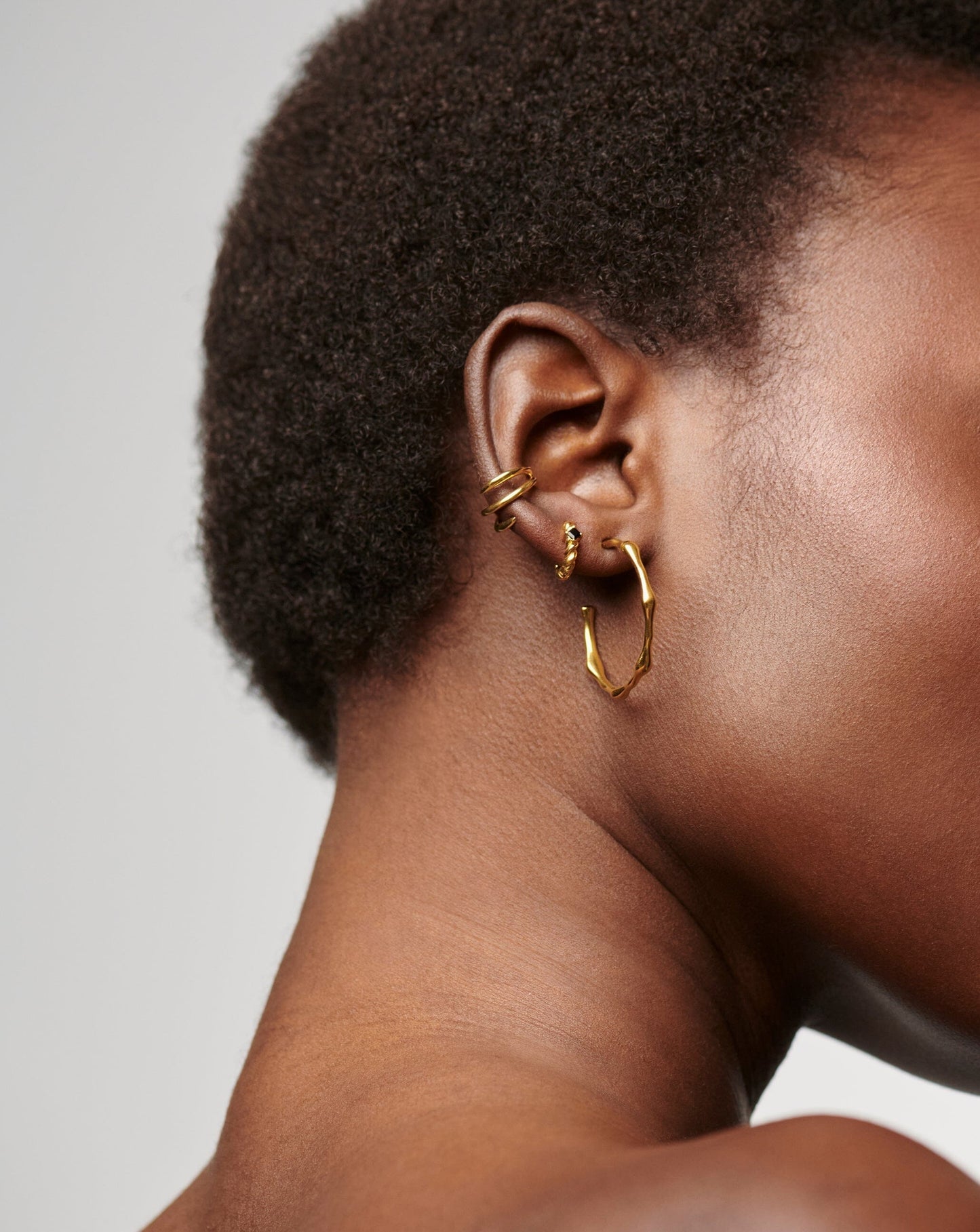 Medium Molten Hoop Earrings Earrings Missoma