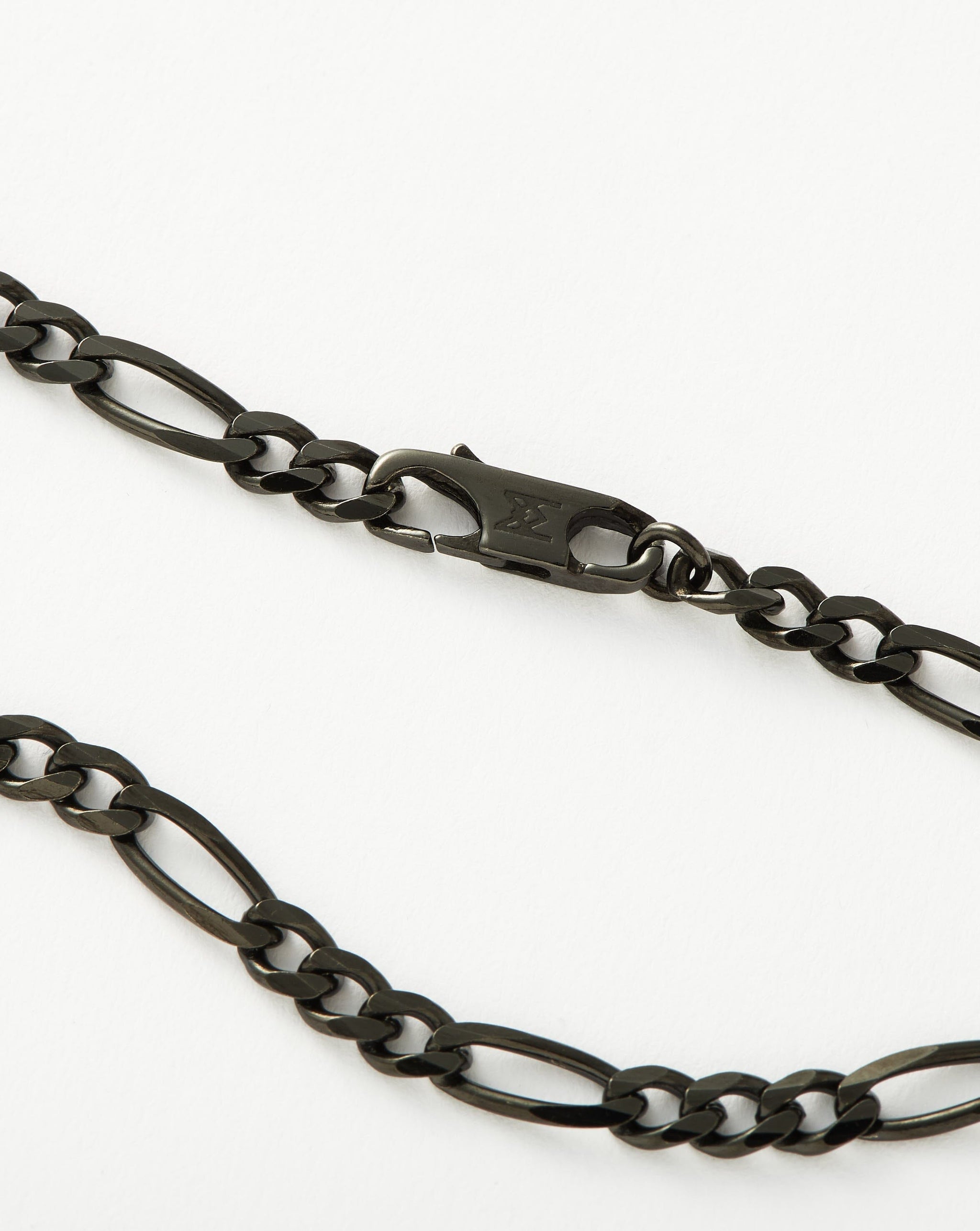Men's Black Filia Chain Necklace | Sterling Silver Necklaces Missoma