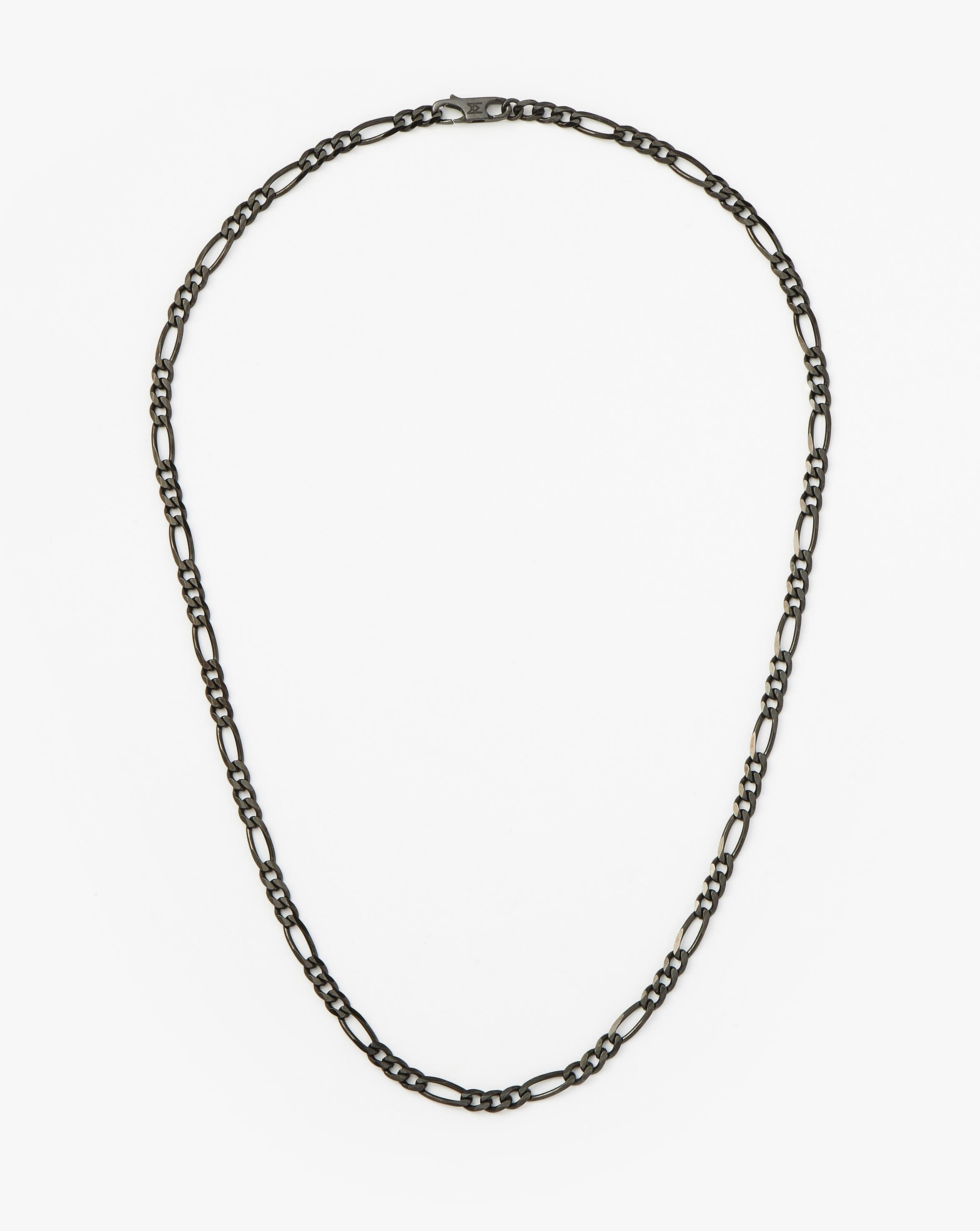 Men s Black Filia Chain Necklace Necklaces Missoma