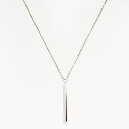 Mens Engravable Tag Pendant Necklace | Sterling Silver Necklaces Missoma