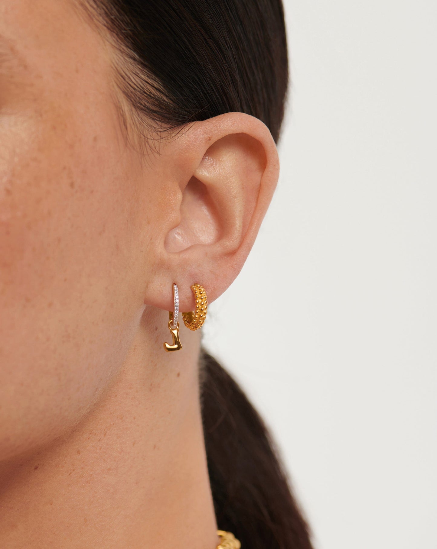 Mini Baya Hoop Earrings Earrings Missoma