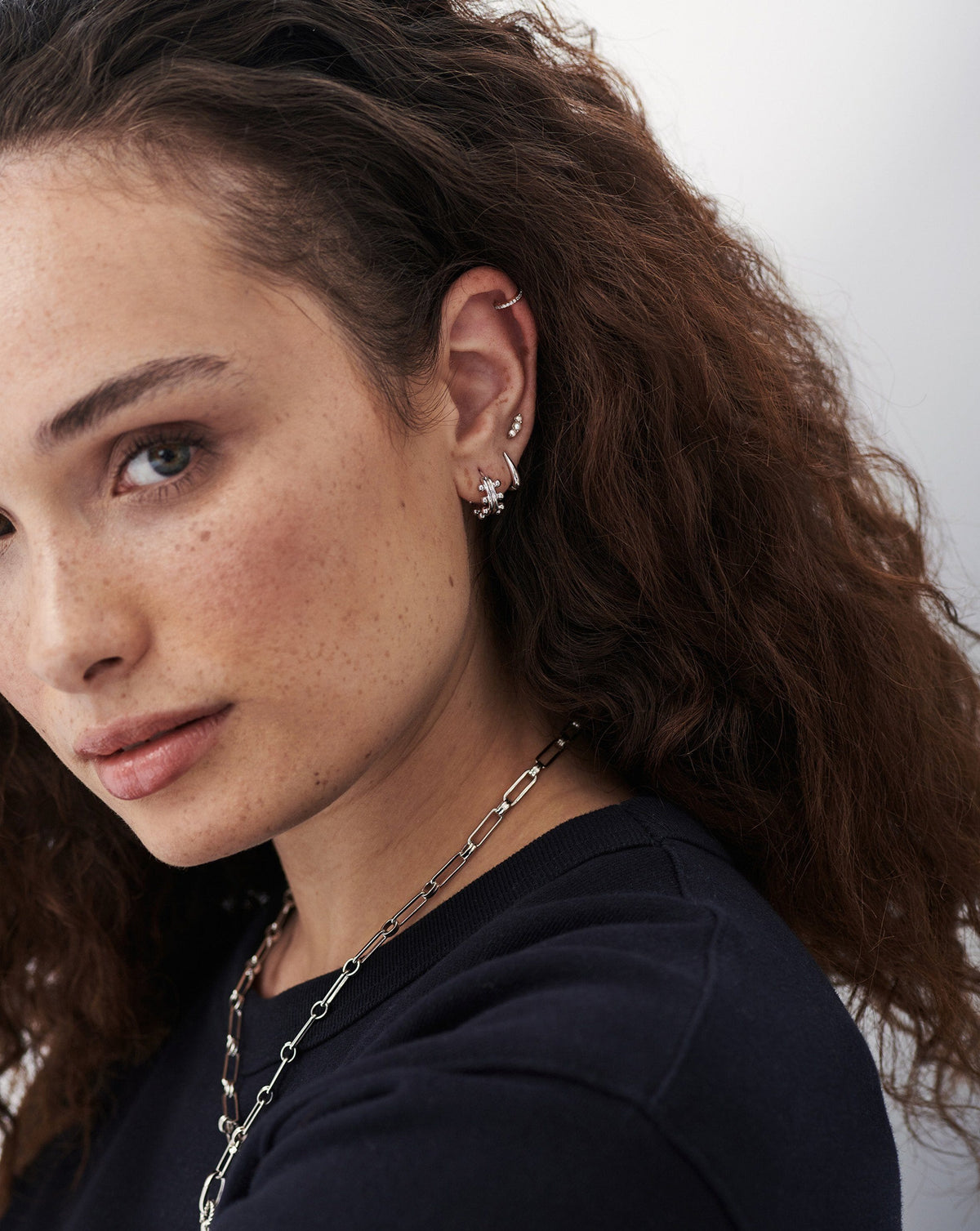 Mini Double Beaded Hoop Earrings Earrings Missoma